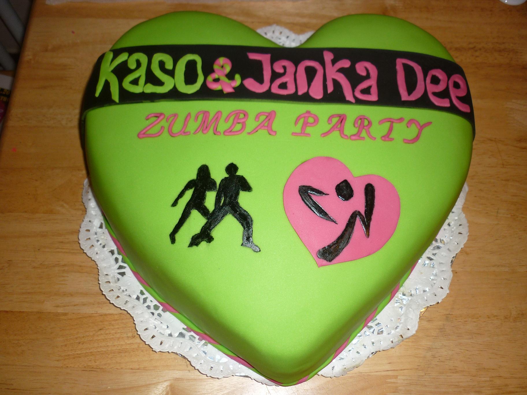 zumba torta